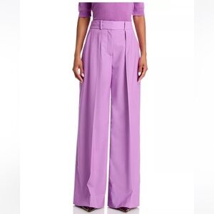 VERONICA BEARD SONIA ORCHID Wide-Leg Women's Pants SIZE 6